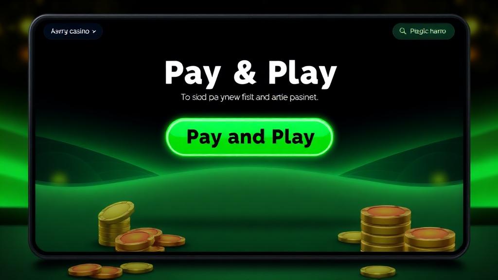 Vad är Pay and Play casino - spela utan registrering